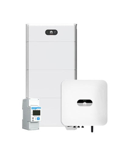 Sistema di accumulo monofase inverter 5kW Huawei + 3 batterie al litio LUNA2000 5kWh + BMS