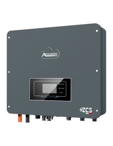 Sistema di accumulo trifase inverter 10kW Zucchetti + 4 batterie al litio Weco 5.8kWh