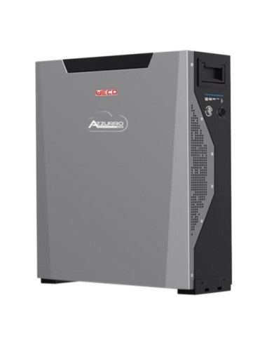 Sistema di accumulo trifase inverter 10kW Zucchetti + 4 batterie al litio Weco 5.8kWh