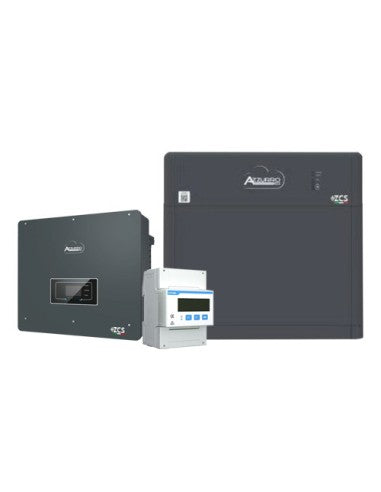 Sistema di accumulo trifase inverter 6kW Zucchetti + 1 batteria al litio HV ZBT 5K 5.12kWh